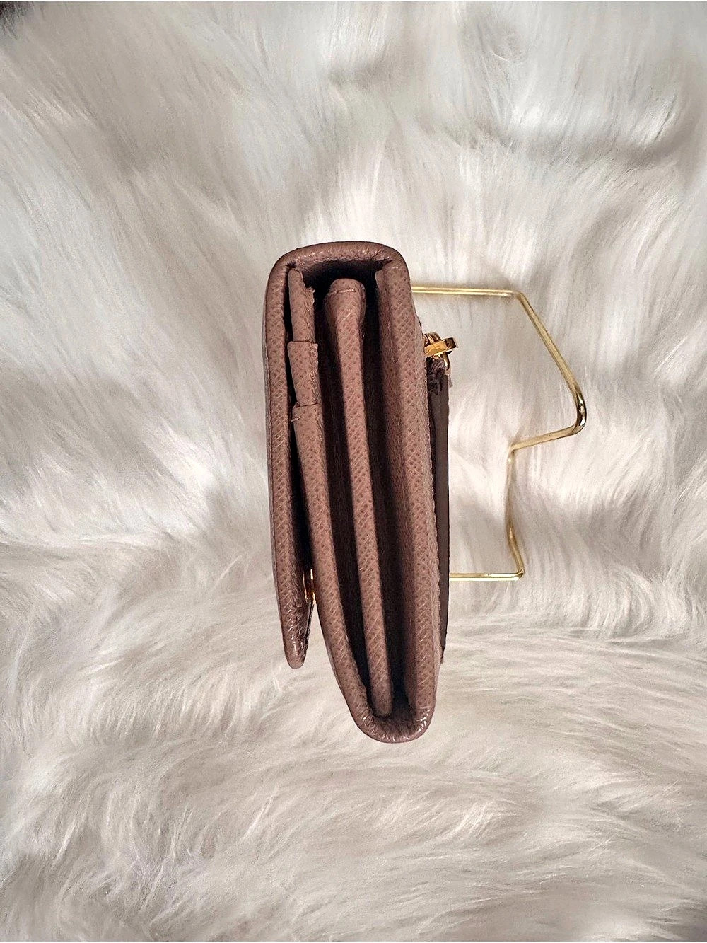 Prada Saffiano Leather Continental Flap Wallet - Picture 13 of 16